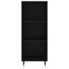vidaXL Skř&iacute;ň highboard čern&aacute; 34,5 x 34 x 180 cm kompozitn&iacute; dřevo