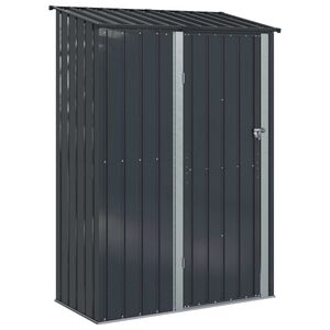 vidaXL Zahradn&iacute; kůlny Antracit 140,5 x 74 x 200 cm Kov