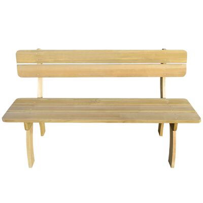 vidaXL Zahradní lavice 150 cm impregnované borové dřevo