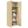 vidaXL Skříň highboard dub sonoma 80 x 42,5 x 185 cm kompozitní dřevo