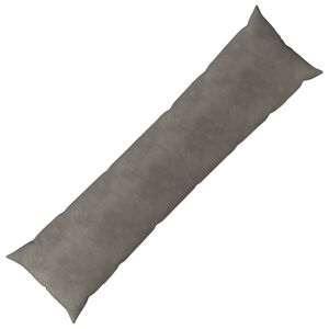 vidaXL Povlak na pol&scaron;t&aacute;ř HEERLEN Světle &scaron;ed&aacute; 40 x 145 cm Samet
