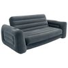 Intex Rozkl&aacute;dac&iacute; pohovka 203 x 231 x 66 cm tmavě &scaron;ed&aacute;