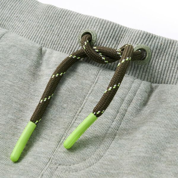 Dětské tepláky světle khaki 128