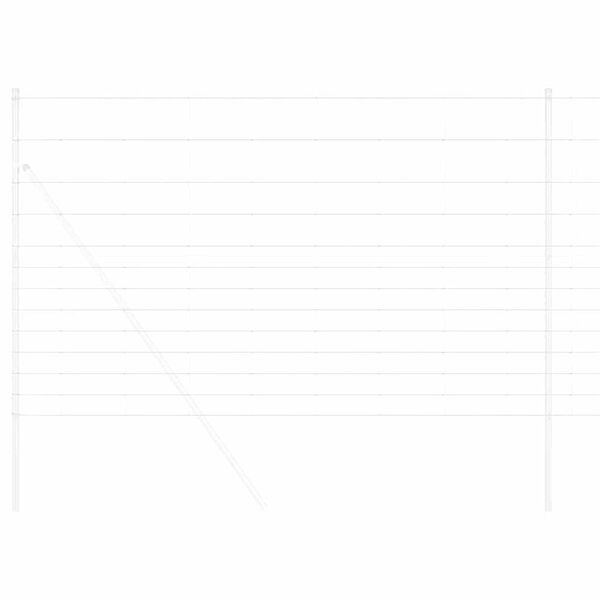 vidaXL Pastevní plot Stříbrná 50 x 1,5 m Pozinkovaná ocel