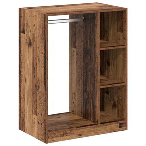 vidaXL &Scaron;atn&iacute; skř&iacute;ň Star&eacute; dřevo 77 x 48 x 102 cm Kompozitn&iacute; dřevo