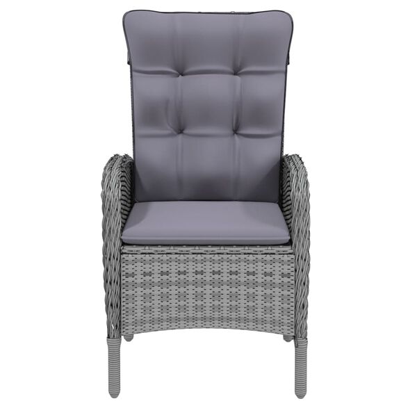 vidaXL 3d&iacute;ln&yacute; zahradn&iacute; j&iacute;deln&iacute; set polyratan &scaron;ed&yacute;