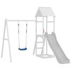 vidaXL Houpačkov&eacute; sed&aacute;ky s lany 2 ks modr&eacute; 37 x 15 cm polyethylen