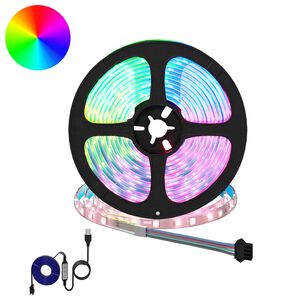 vidaXL LED p&aacute;s 2 ks Čern&aacute; a průhledn&aacute; Měď a plast