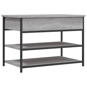 vidaXL Lavice s botn&iacute;kem &scaron;ed&aacute; sonoma 70x42,5x50 cm kompozitn&iacute; dřevo