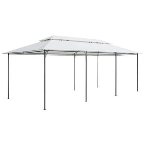vidaXL Zahradn&iacute; alt&aacute;n 600 x 298 x 270 cm b&iacute;l&yacute; 180 g/m&sup2;