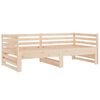 vidaXL V&yacute;suvn&aacute; postel 2x (80 x 200) cm masivn&iacute; borov&eacute; dřevo