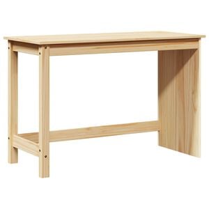 vidaXL Stůl Hněd&aacute; 112 x 50 x 75 cm Masivn&iacute; borovicov&eacute; dřevo