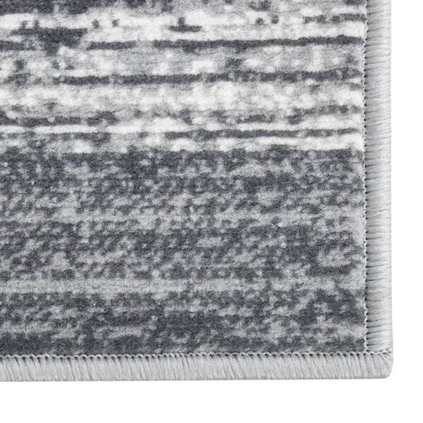 vidaXL Běhoun BCF &scaron;ed&yacute; 80 x 150 cm