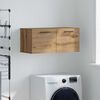 vidaXL Nástěnná skříňka dub artisan 80 x 36.5 x 35 cm Kompozitní dřevo