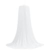 vidaXL Moskyti&eacute;ra na postel 3 ks 156 mesh B&iacute;l&aacute; ⌀56 x 220 cm Polyester