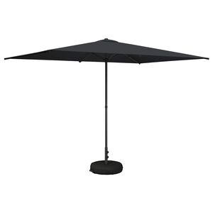 vidaXL Zahradn&iacute; slunečn&iacute;k s podstavcem 200 x 300 cm Polyester