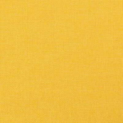 vidaXL Podnožka žlutá 78 x 56 x 32 cm textil