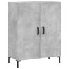 vidaXL Skř&iacute;ň highboard betonově &scaron;ed&aacute; 69,5x34x180 cm kompozitn&iacute; dřevo