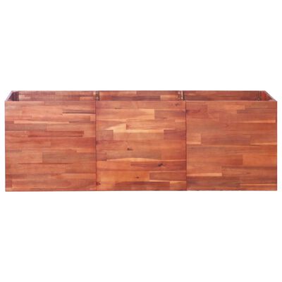 vidaXL Vyvýšený záhon akáciové dřevo 150 x 50 x 50 cm