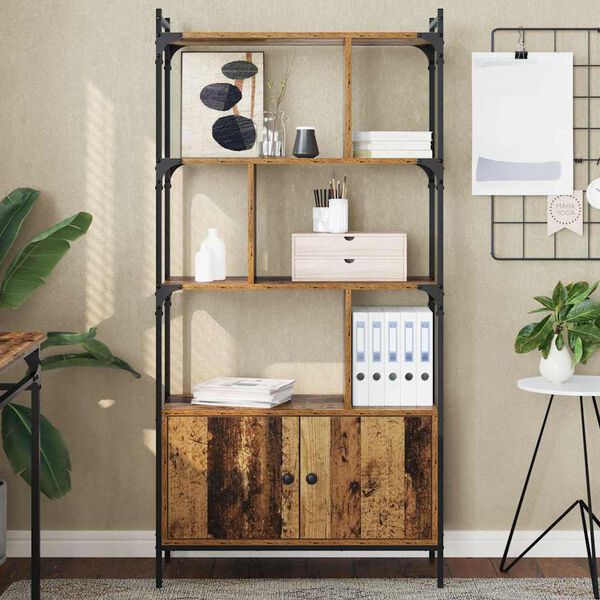 vidaXL knihovna kompozitn&iacute; dřevo