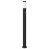 vidaXL Sloupkov&eacute; sv&iacute;tidlo se senzorem 110 cm nerezov&aacute; ocel IP44