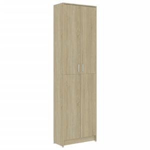 vidaXL Skř&iacute;ň do předs&iacute;ně sonoma dub 55 x 25 x 189 cm kompozitn&iacute; dřevo