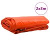 vidaXL Plachta 650g / m² Oranžová 2 x 3 m