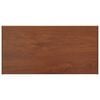 vidaXL Parapet okna Hněd&eacute; dřevo 80 x 45 x 4,5 cm PVC