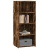 vidaXL Skříň highboard kouřový dub 50 x 41 x 124 cm kompozitní dřevo