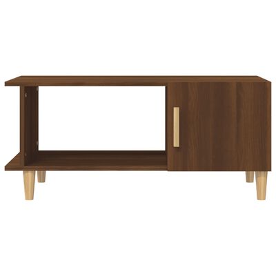 vidaXL Konferenční stolek hnědý dub 90 x 50 x 40 cm kompozitní dřevo