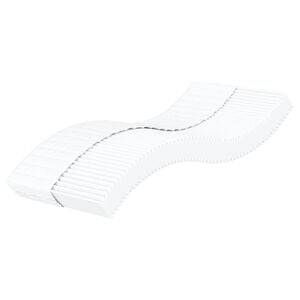 vidaXL Pěnov&aacute; matrace b&iacute;l&aacute; 80 x 200 cm tvrdost H2 H3