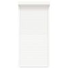 vidaXL Předokenní roleta hliníková 100 x 210 cm bílá