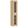 vidaXL Skříň highboard dub sonoma 34,5 x 34 x 180 cm kompozitní dřevo