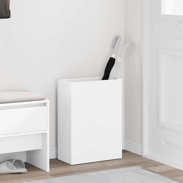 vidaXL Stojan na slunečn&iacute;ky B&iacute;l&aacute; 40 x 20 x 55,5 cm kompozitn&iacute; dřevo