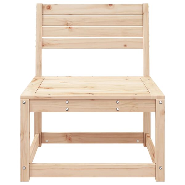 vidaXL Zahradní pohovka masivní borové dřevo