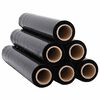 vidaXL Stretch f&oacute;lie 6 ks čern&aacute; 23 &mu;m 50 cm x 300 m