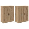 vidaXL N&aacute;stěnn&aacute; skř&iacute;ň 2 pcs Artisanov&yacute; dub 69,5 x 34 x 90 cm