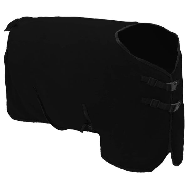 vidaXL Deka pro koně Čern&aacute; 75 cm Polyester