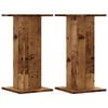 vidaXL Stojany na reproduktory 2 ks old wood 30 x 30 x 60 cm kompozit