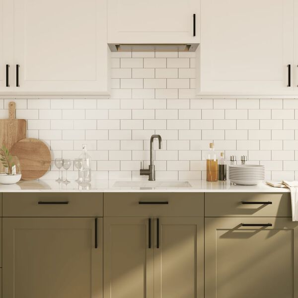 vidaXL N&aacute;bytkov&eacute; &uacute;chytky 20 ks čern&eacute; 128 mm nerezov&aacute; ocel