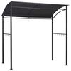 vidaXL Grilovac&iacute; alt&aacute;n 215 x 150 x 220 cm antracitov&yacute; ocel