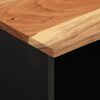 vidaXL TV stolek 80 x 33 x 46 cm masivní akácie a kompozitní dřevo