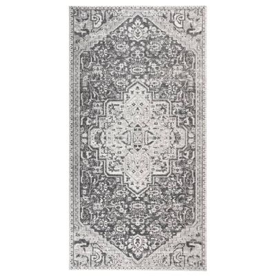 vidaXL Venkovní koberec hladce tkaný 80 x 150 cm světle šedý