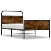 vidaXL R&aacute;m postele bez matrace 90x190 cm dub sonoma kompozitn&iacute; dřevo