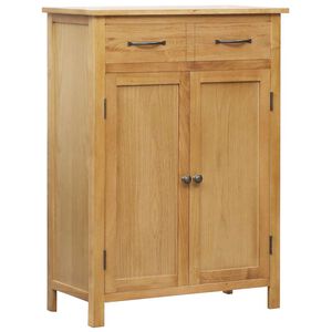 vidaXL Botn&iacute;k 76 x 37 x 105 cm masivn&iacute; dubov&eacute; dřevo