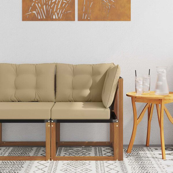 vidaXL Zahradn&iacute; rohov&aacute; sedačka