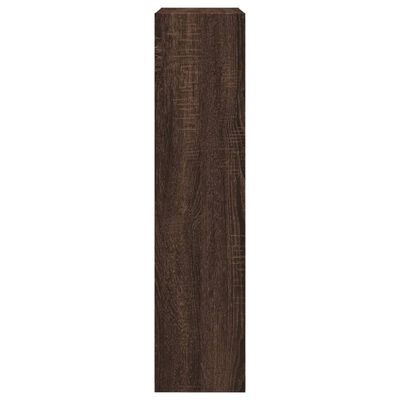 vidaXL Botník hnědý dub 60 x 21 x 87,5 cm kompozitní dřevo