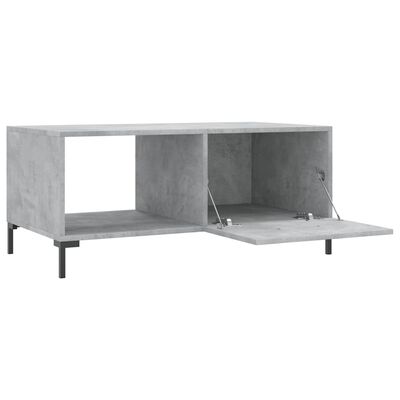 vidaXL Konferenční stolek betonově šedý 90x50x40 cm kompozitní dřevo
