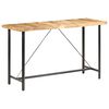 vidaXL Barov&yacute; stůl 180 x 70 x 107 cm hrub&eacute; mangovn&iacute;kov&eacute; dřevo