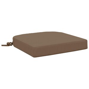 vidaXL 1-d&iacute;ln&yacute; sed&aacute;k SOEST 100% polyester Taupe 40 x 40 x 7 cm